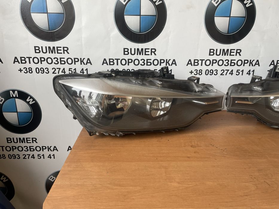 Бмв ф30 фари галоген