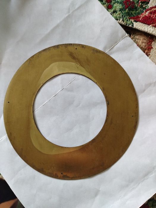 Stara tarcza do zegara średnica 15cm