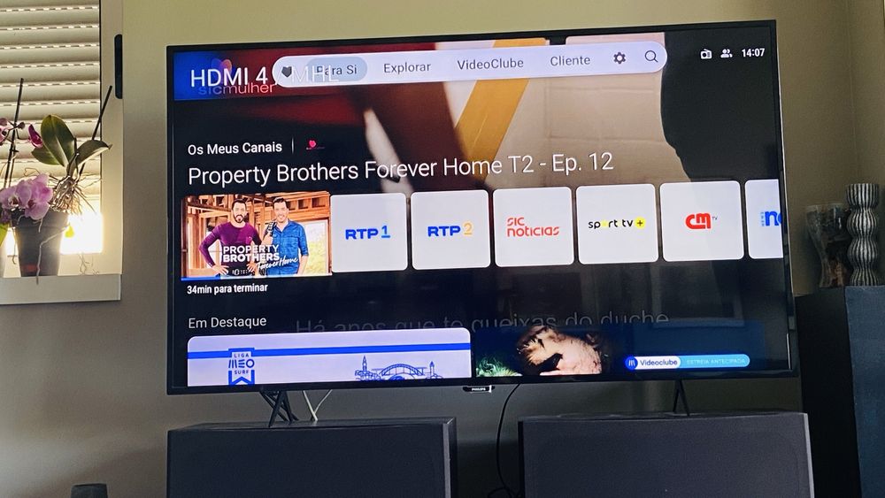 Televisão Tv philips 55 polegadas