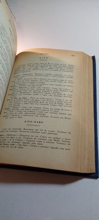 Manual de Gastronomia e Culinária Profissional - José Albano B. Marques (1961)