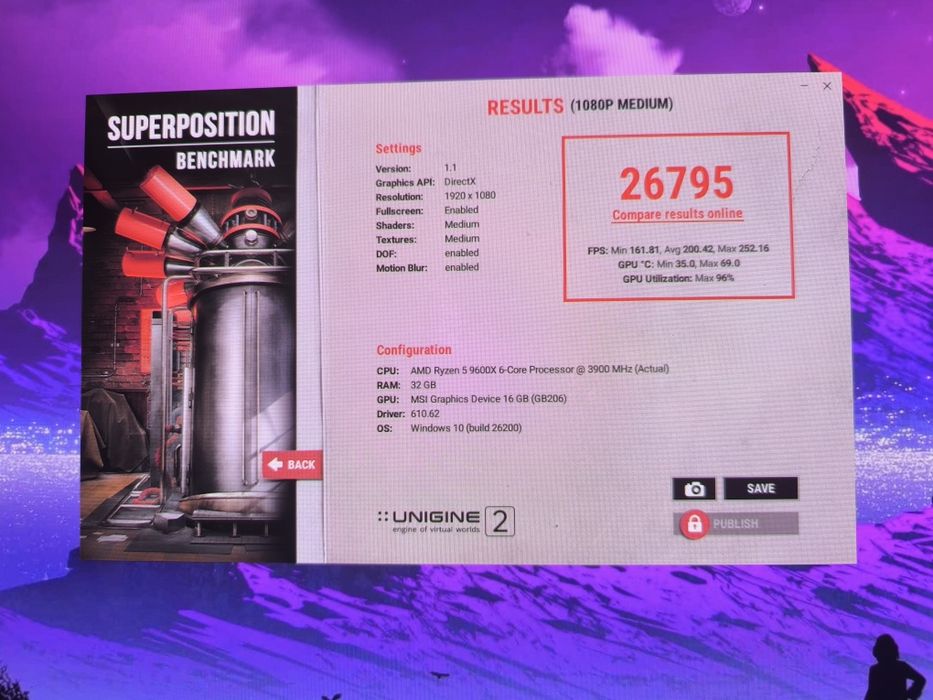 NVIDIA RTX 5060ti 16GB GDDR7 Ventus 2X OC Plus