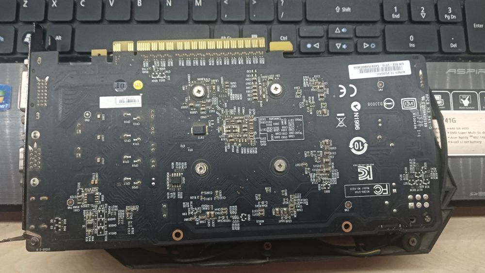 GTX 750 Ti, model: N750 Ti TF 2GD5/OC