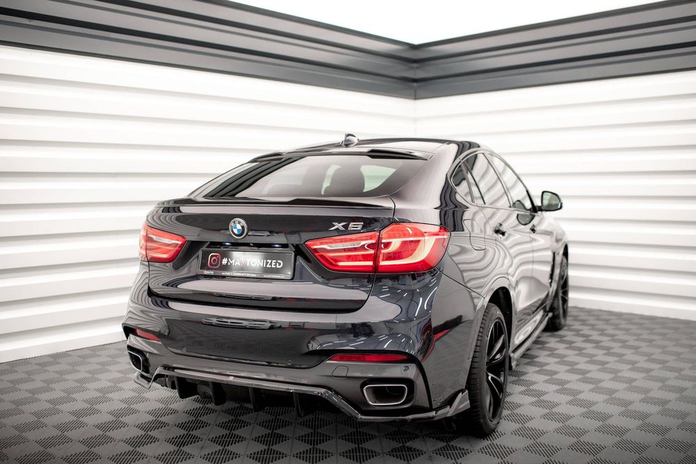 Спойлер BMW X6 F16 накладка на багажник ляду бленда БМВ Х6 Ф16