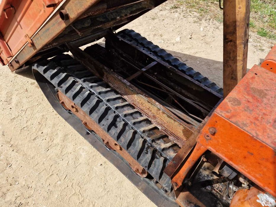 Mini dumper / Carro de mão de lagartas basculante a motor - GC-530