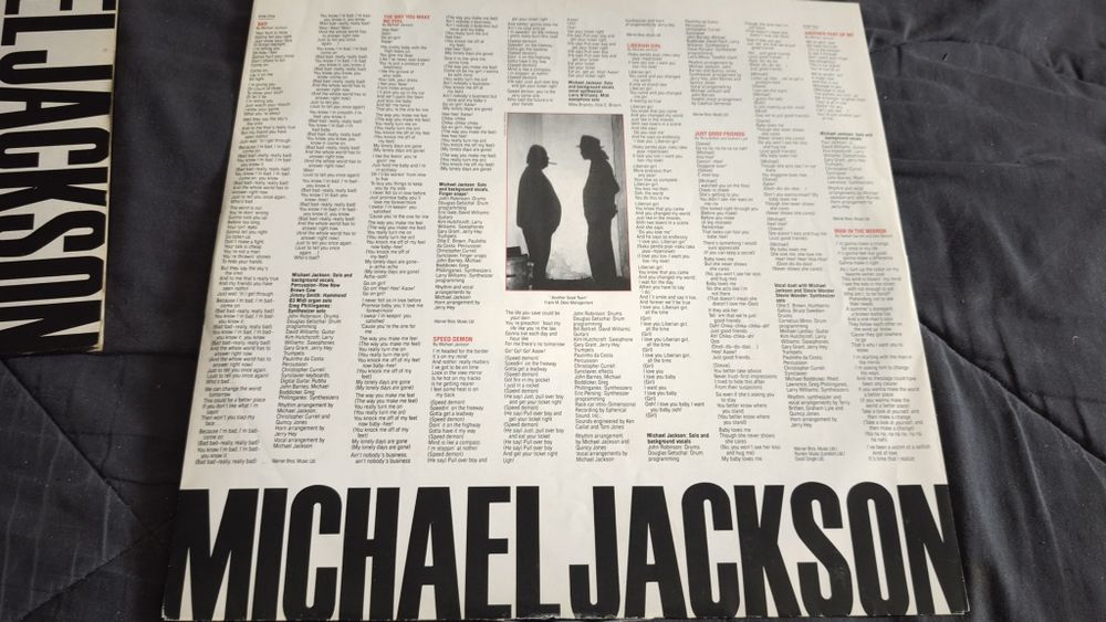 Вінілова платівка Michael Jackson -Bad.