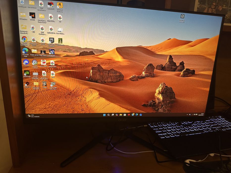 Monitor Acer Nitro Gaming 24 polegadas 200hz461127318472632322