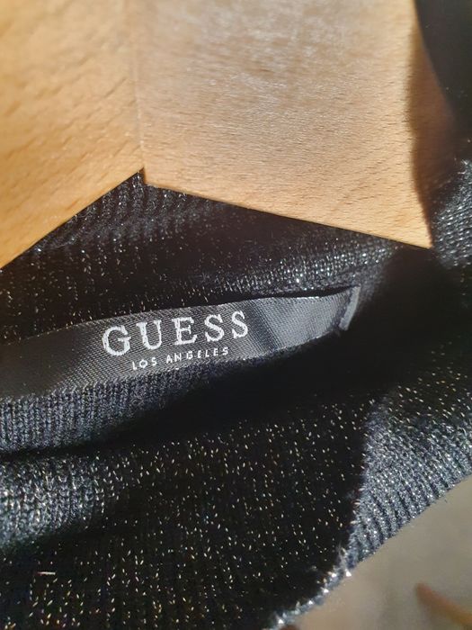 Guess golf czarno-srebrny