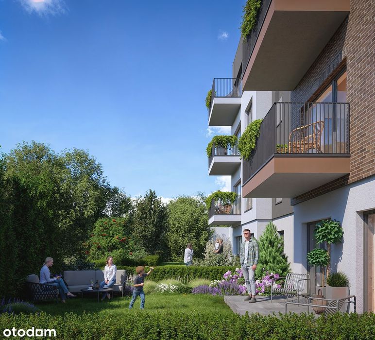 Villa Piaseczno | 2-poziomowe mieszkanie | ogródki