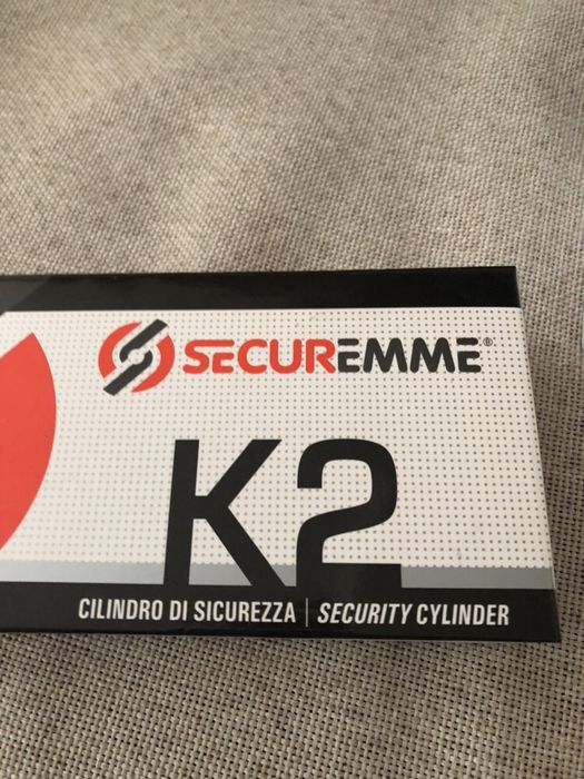 Fechadura k2 usada com 5 chaves