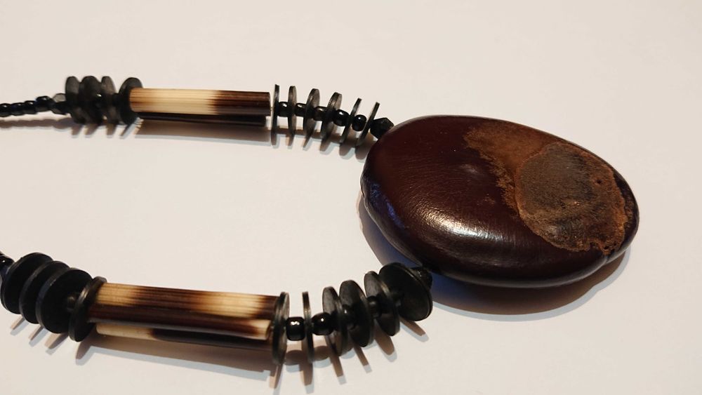 Африканское ожерелье африканские бусы афри подвеска африканский кулон