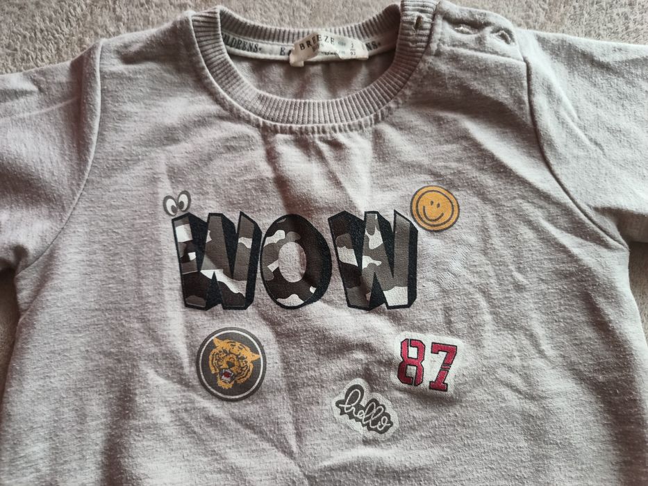 Zestaw spodnie Cocodrillo + bluza rozm.92