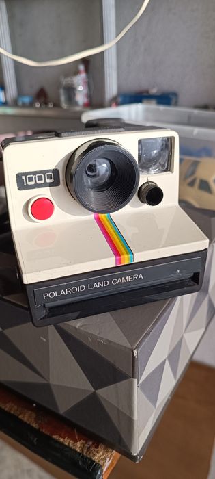 Polaroid 1000 a funcionar