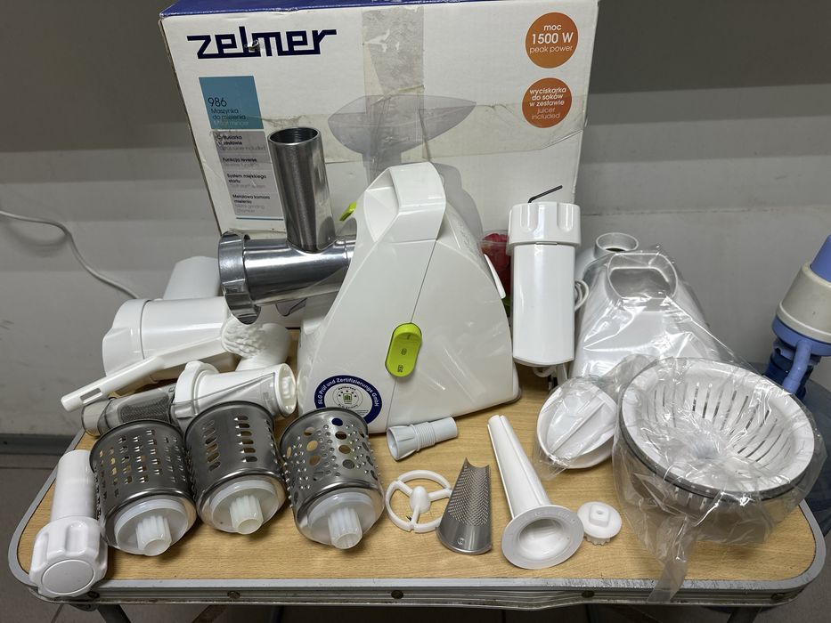 Мясорубка Zelmer 986 1500W Состояние новой