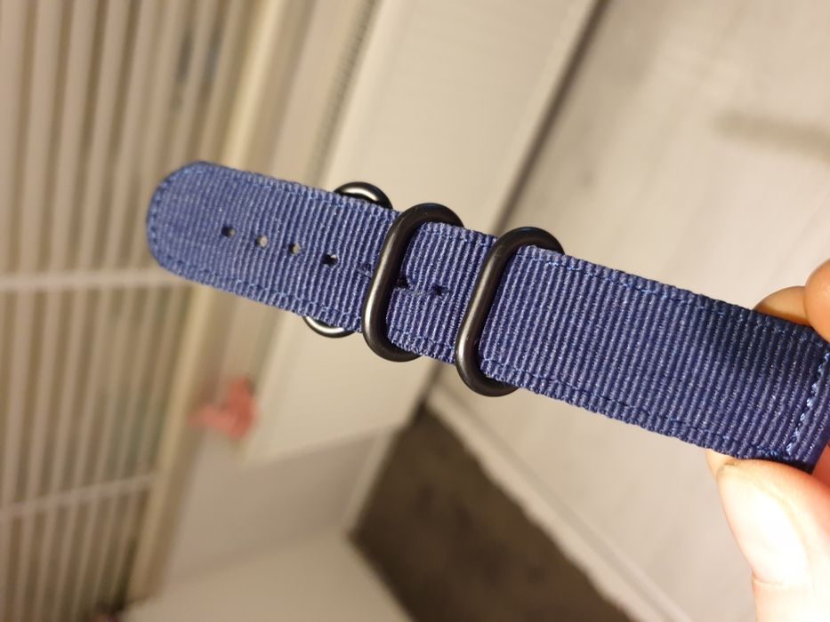 Pasek NATO rozmiar 22 mm nylon gruby