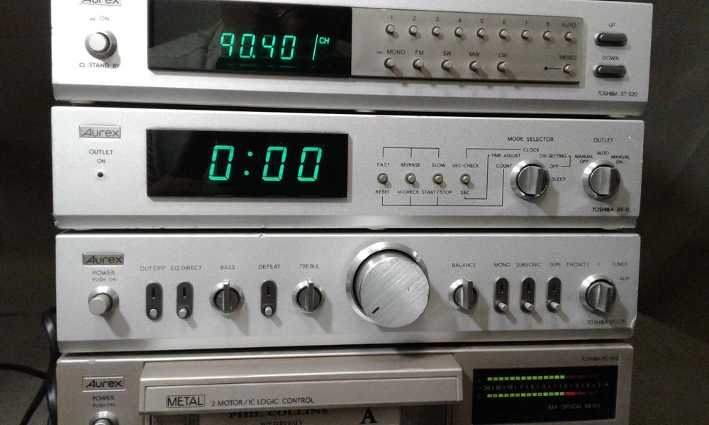 AUREX TOSHIBA SC-M15 ,zestaw stereo