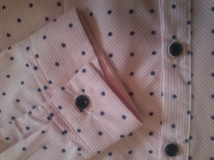 НОВАЯ рубашка с длинным рукавом Orsay. Нежно-розовая ХЛОПКОВАЯ блузка