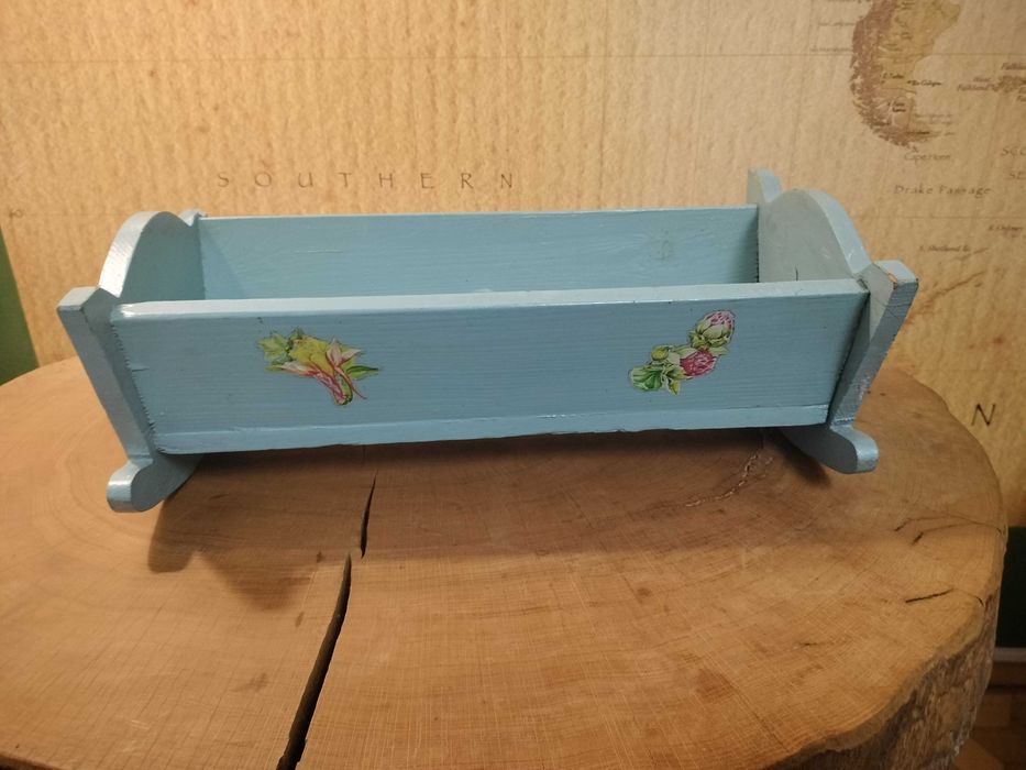 stara kołyska łóżeczko dla lalek