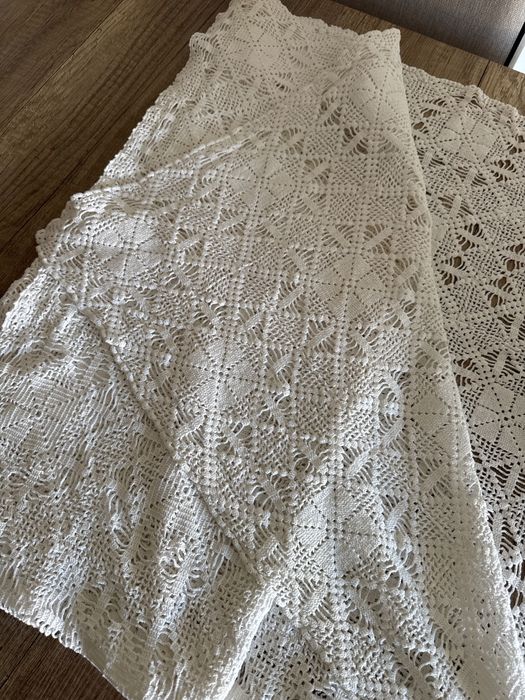 Toalha De Renda Manual