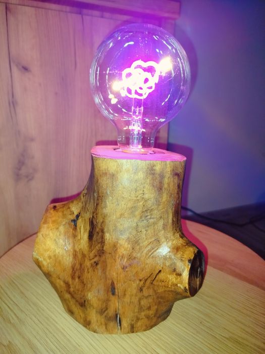 Żarówka LED dekoracja LOVE  dwa serca