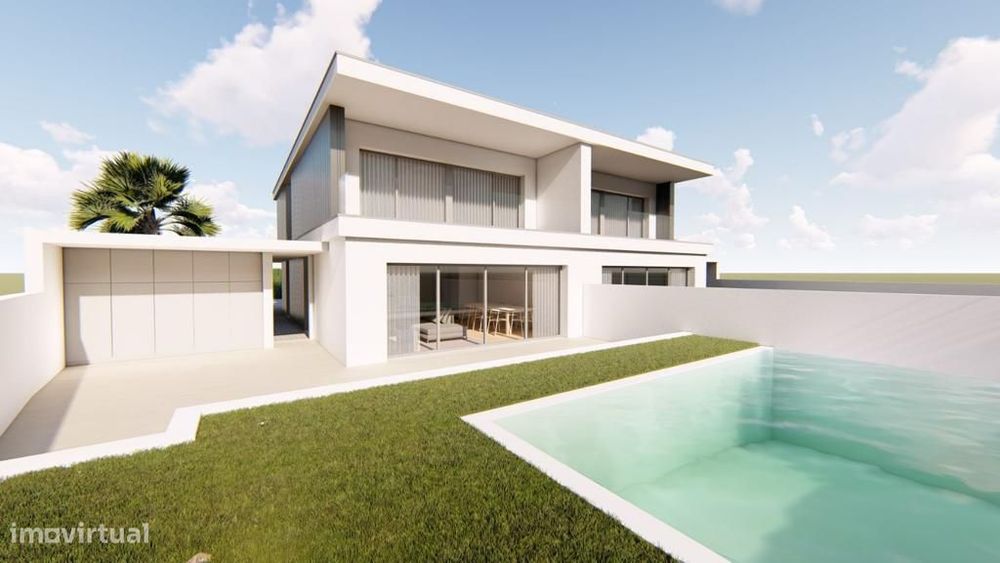Moradia T3 com piscina e garagem em Fafe