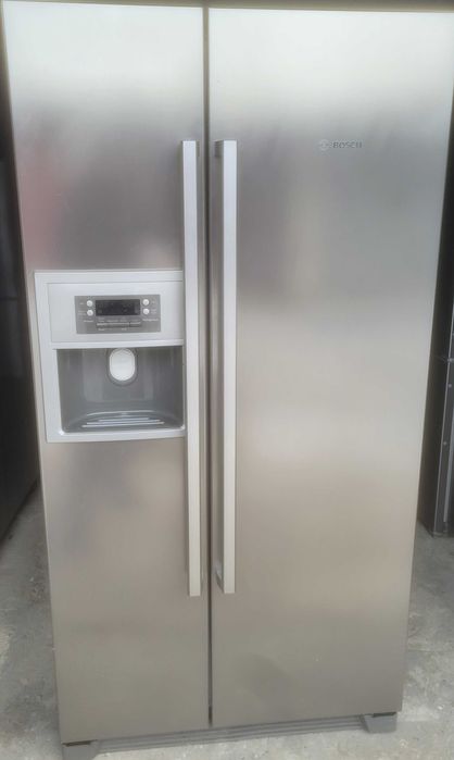 Lodówka BOSCH kostkarka dozownik SidebySide