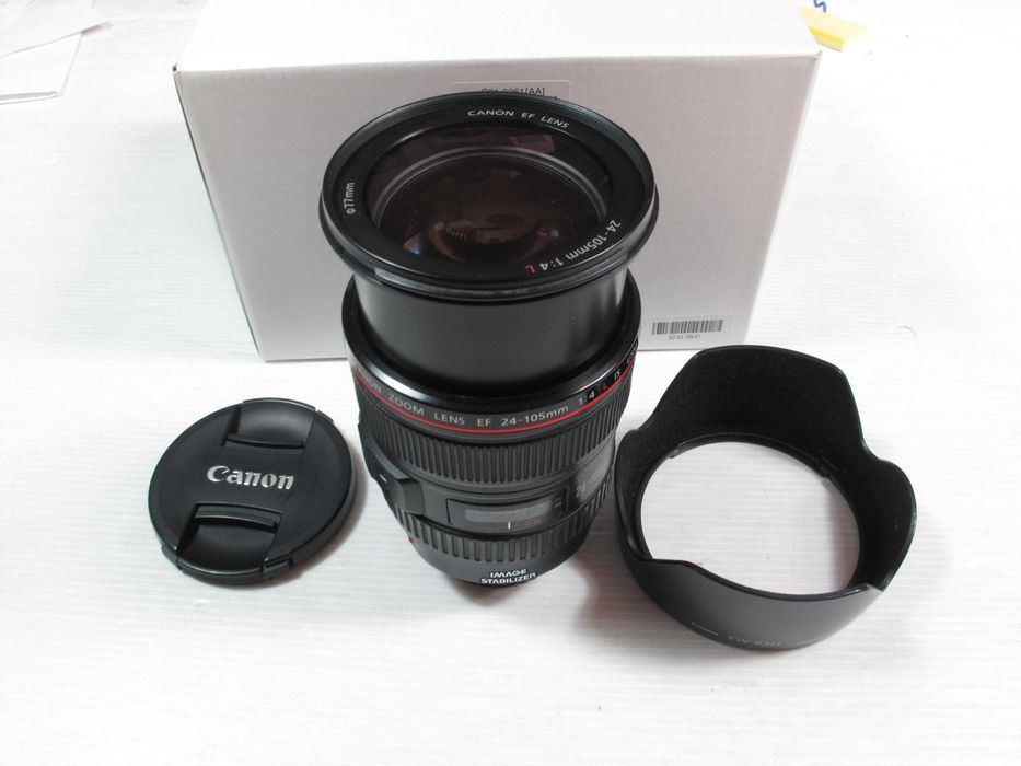 Canon 24-105 L IS tudo excelente condição como se pode ver nas fotos
