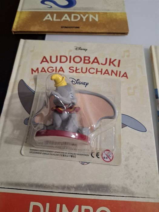 Audiobajki Disney, (Brak bajki Auta), Aladyn, Dumbo, Księga dżungli i