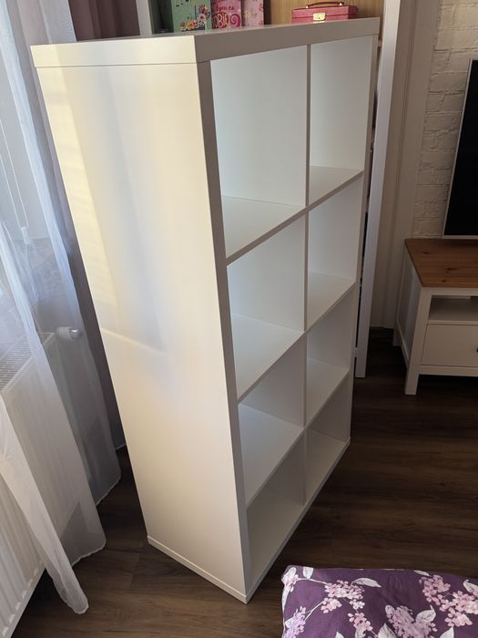 Regał Ikea Kallax 2x4 4x2 biały