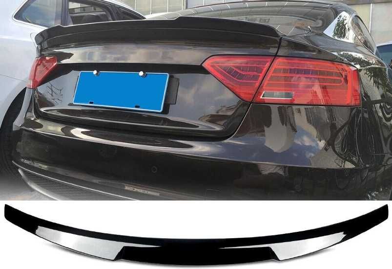 Spoiler Lotka Dokładka Spojler AUDI A5 8T CZARNY POŁYSK