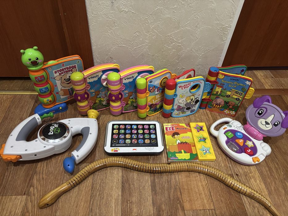 Іграшки з Европи сортер, планшет, музичні игрушки Fisher Price, Vtech