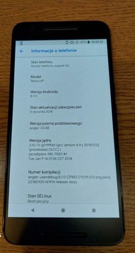 Huawei Nexus 6p 64 GB