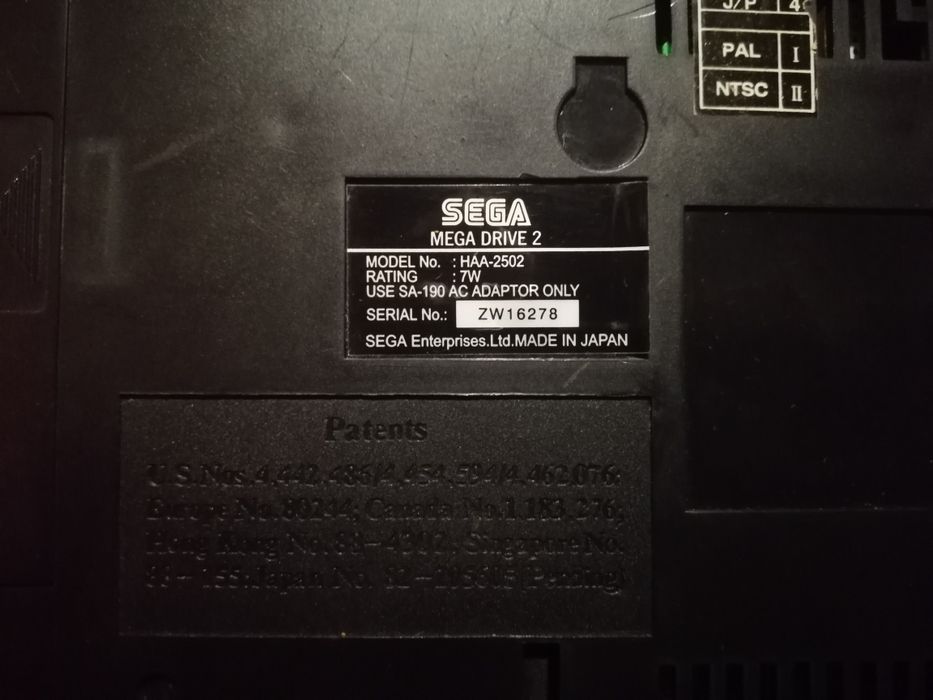 Приставка игровая sega mega drive 2