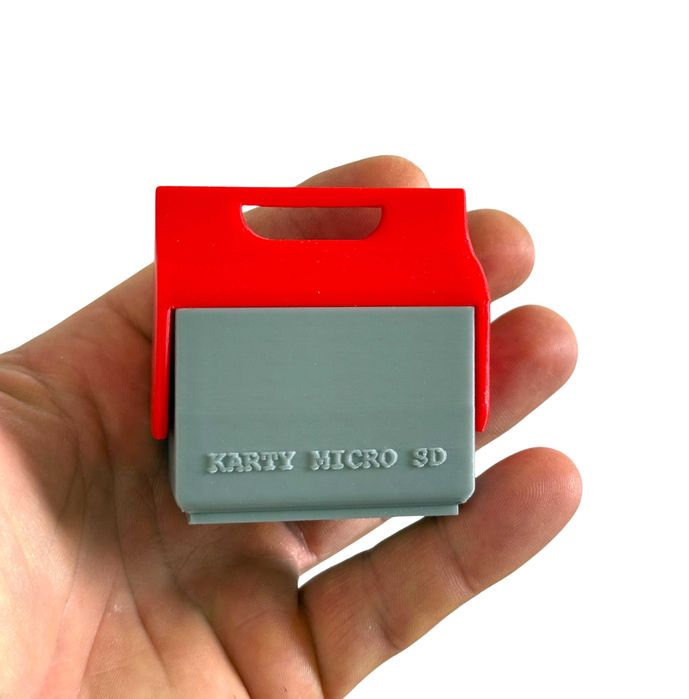 Skrzyneczka, organizer na karty microSD – 18 slotów, personalizacja