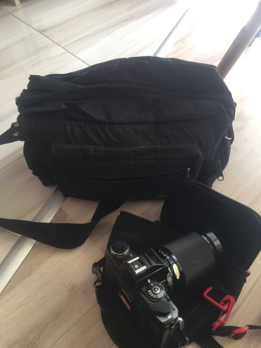 Aparat analogowy Minolta X500 zestaw