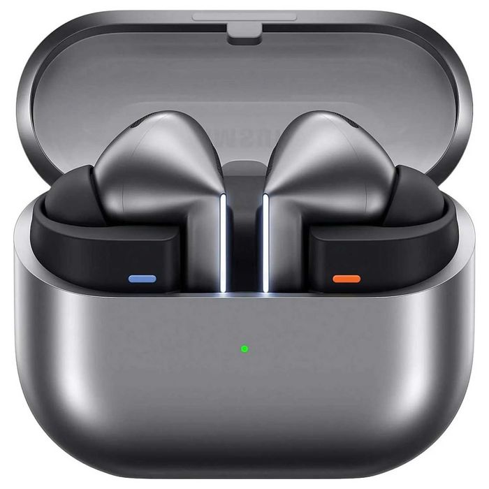 Oryginalne słuchawki dokanałowe Samsung Buds3 Pro ANC Srebrne