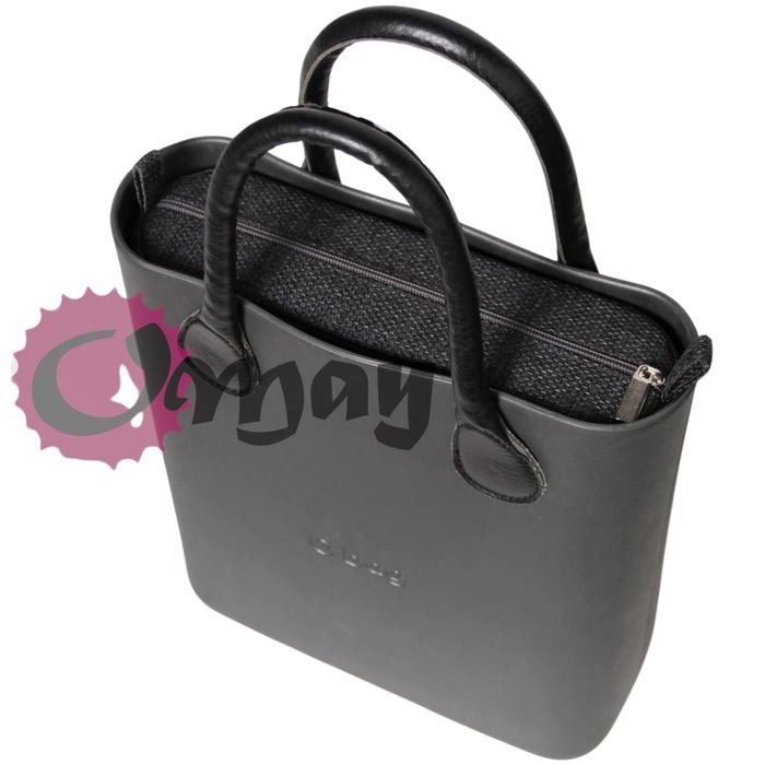 organizer OBAG OCHIC CHIC grafitowa struktura 2 kieszenie OMAY