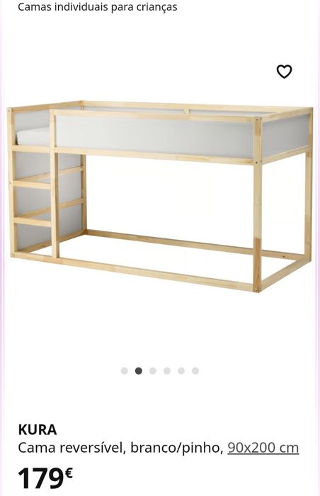 Cama individual de criança