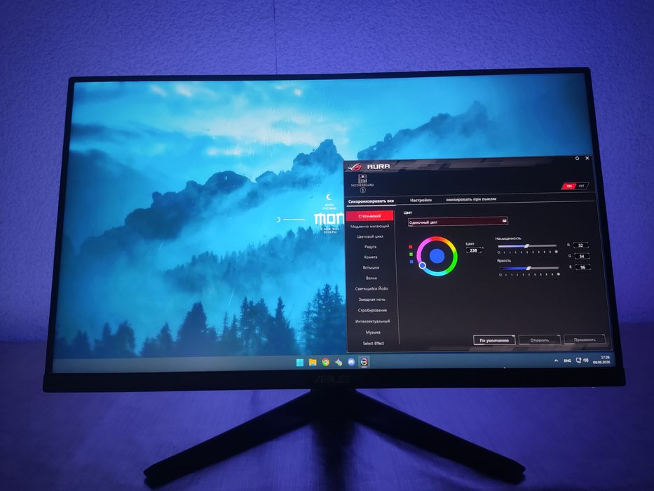 монитор asus 180 гц