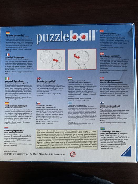 Puzzleball 540 kula ziemska