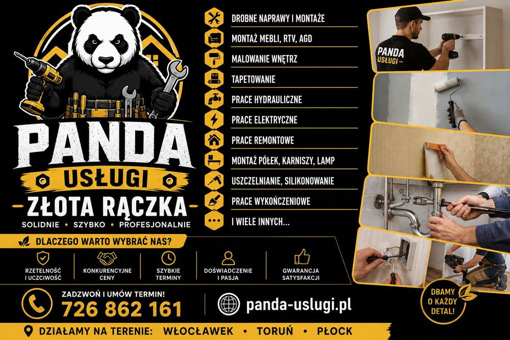 Złota rączka konkurencję ceny duże doświadczenie