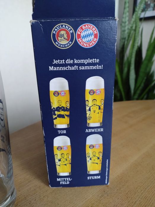 Szklanka , pokal FC Bayern Monachium