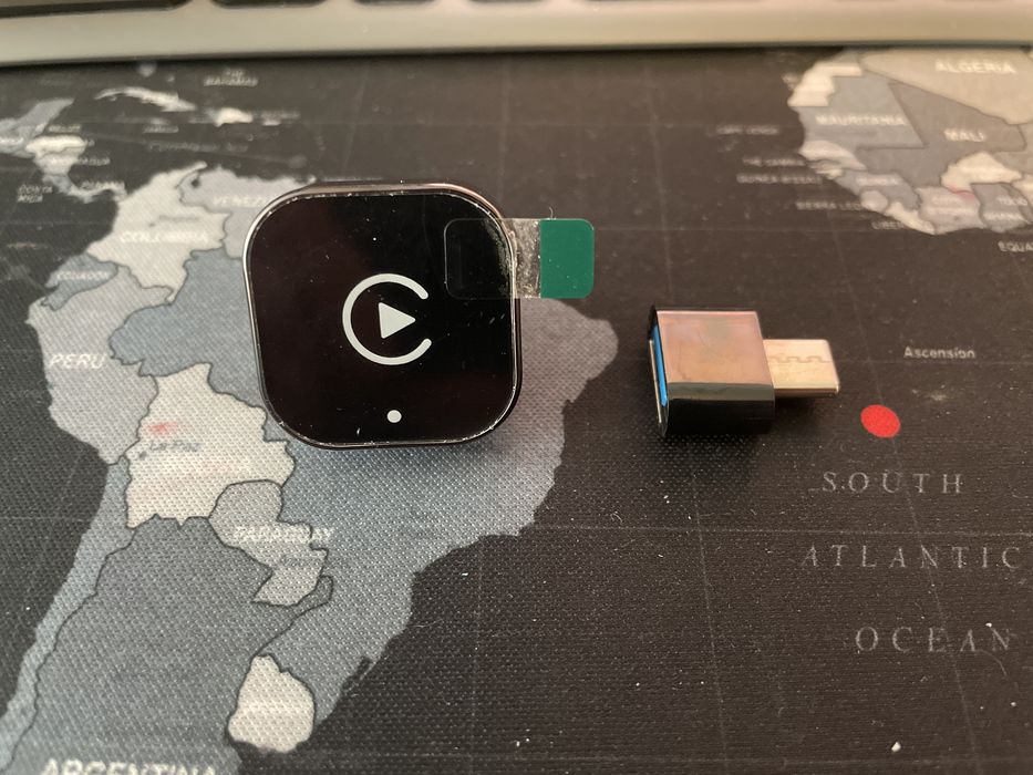 Bezprzewodowy Adapter CarPlay AndroidAuto bluetooth