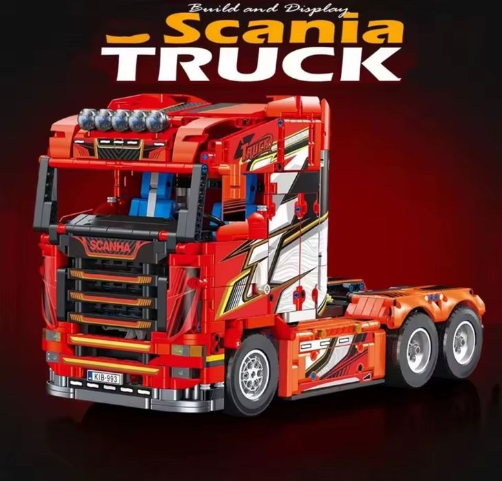 Klocki Lepin/JieStar Ciężarówka Scania 1708 elementów