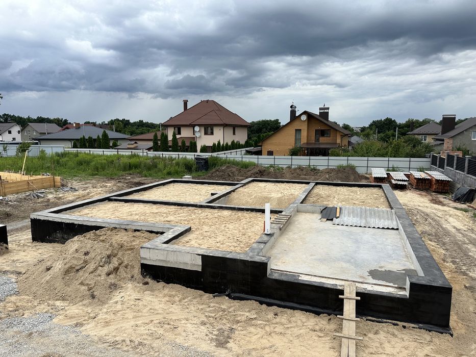 Виготовлення фундаментів з бетону. Житомир Житомирський район