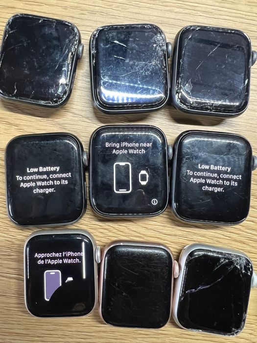 Apple Watch Series 4 40/44mm ЛОТ-  iCloud OFF на запчастини