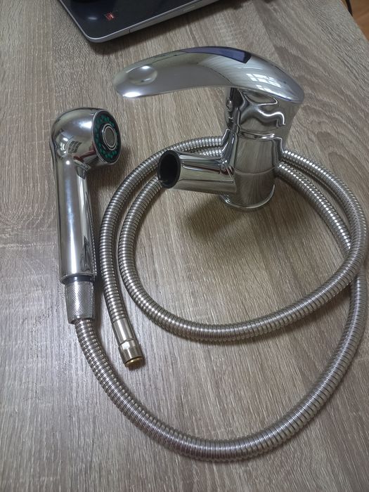 СУПЕР!!Змішувач/кран/смеситель для кухни с вытяжной лейкой 
парикмахер