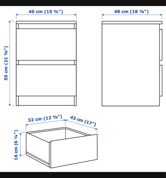 Mesinhas de cabeceira brancas