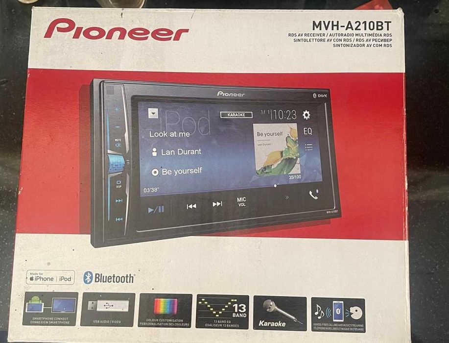 Autorádio Multimedia Pionner MVH-A210BT