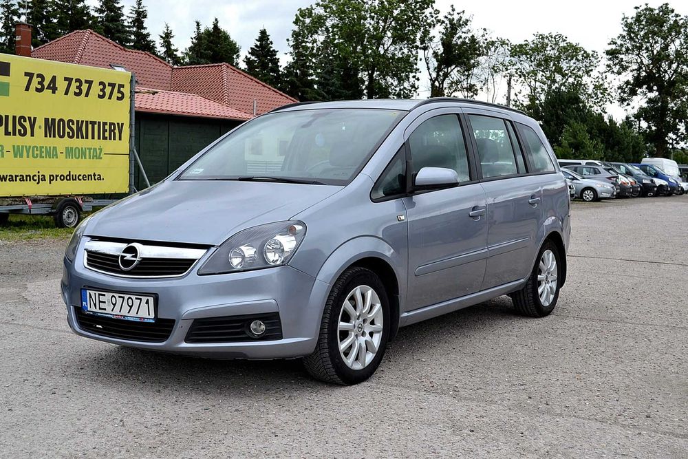 Opel - Zafira 1.8 cm benzyna , 2007 r , 7-mio osobowy , klima , super stan , okazja !