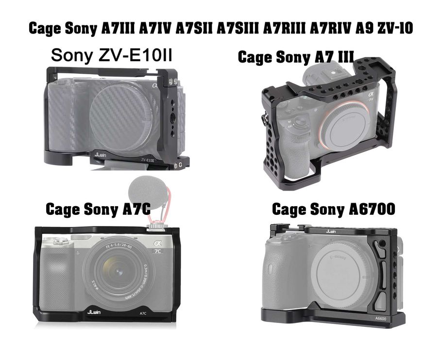 Клітка для Sony A7III A7c A6700 ZV-E10